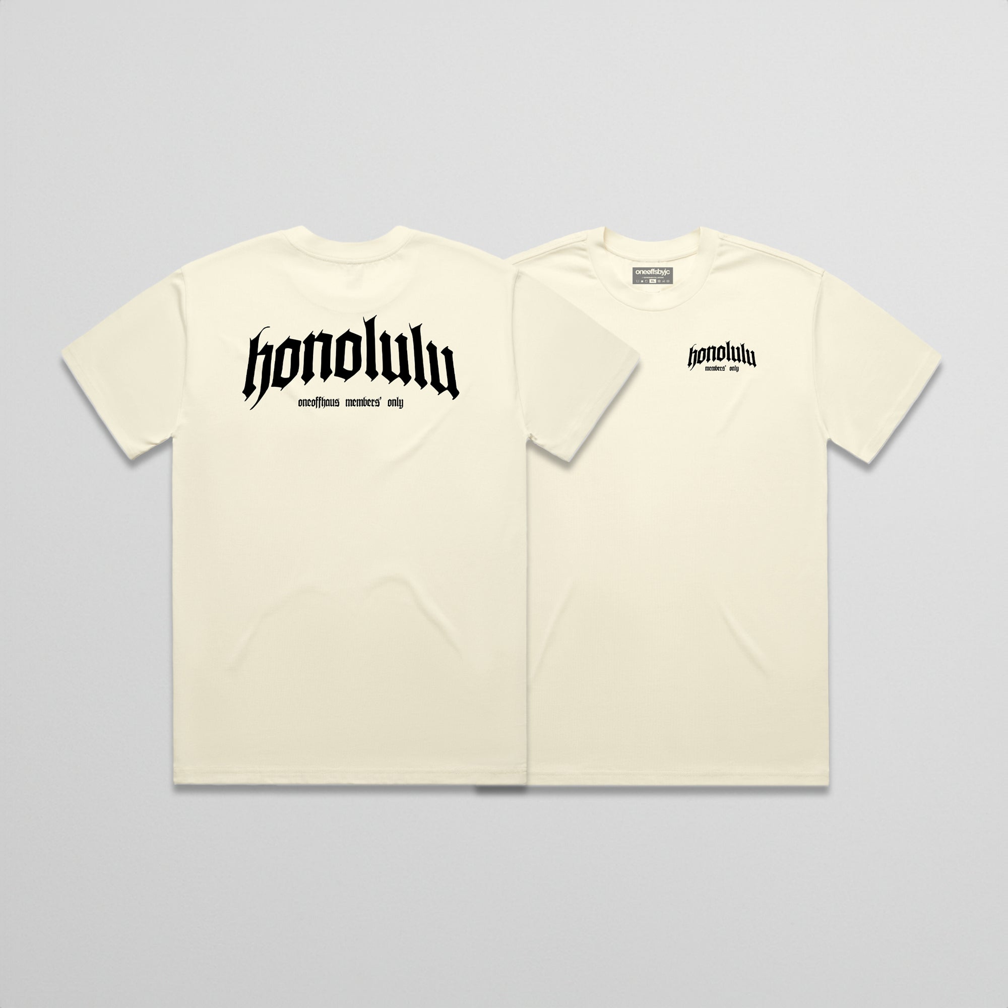 TEESHNL.BLKLTTR // TEEBLKLTTR // TEE
