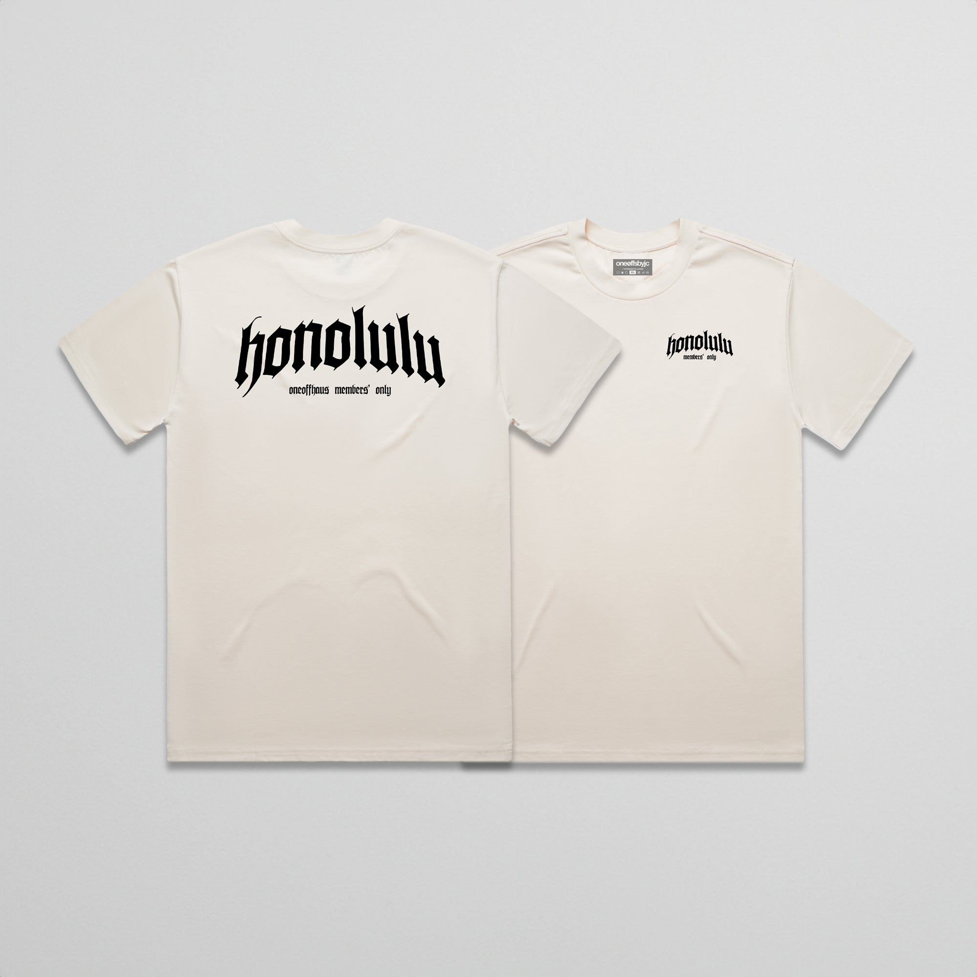 TEESHNL.BLKLTTR // TEEBLKLTTR // TEE