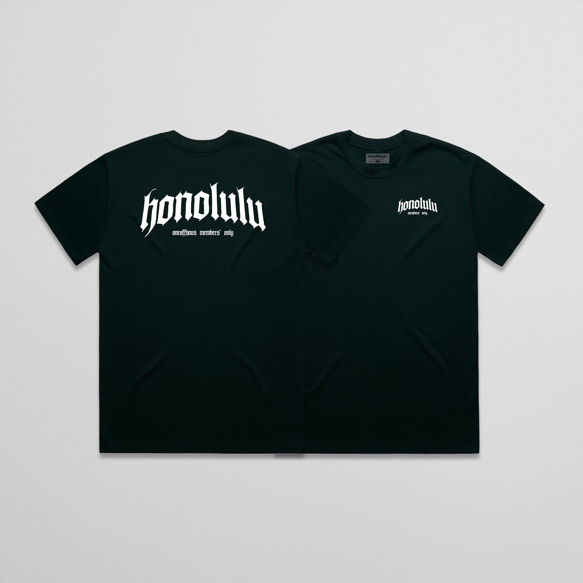 TEESHNL.BLKLTTR // TEEBLKLTTR // TEE