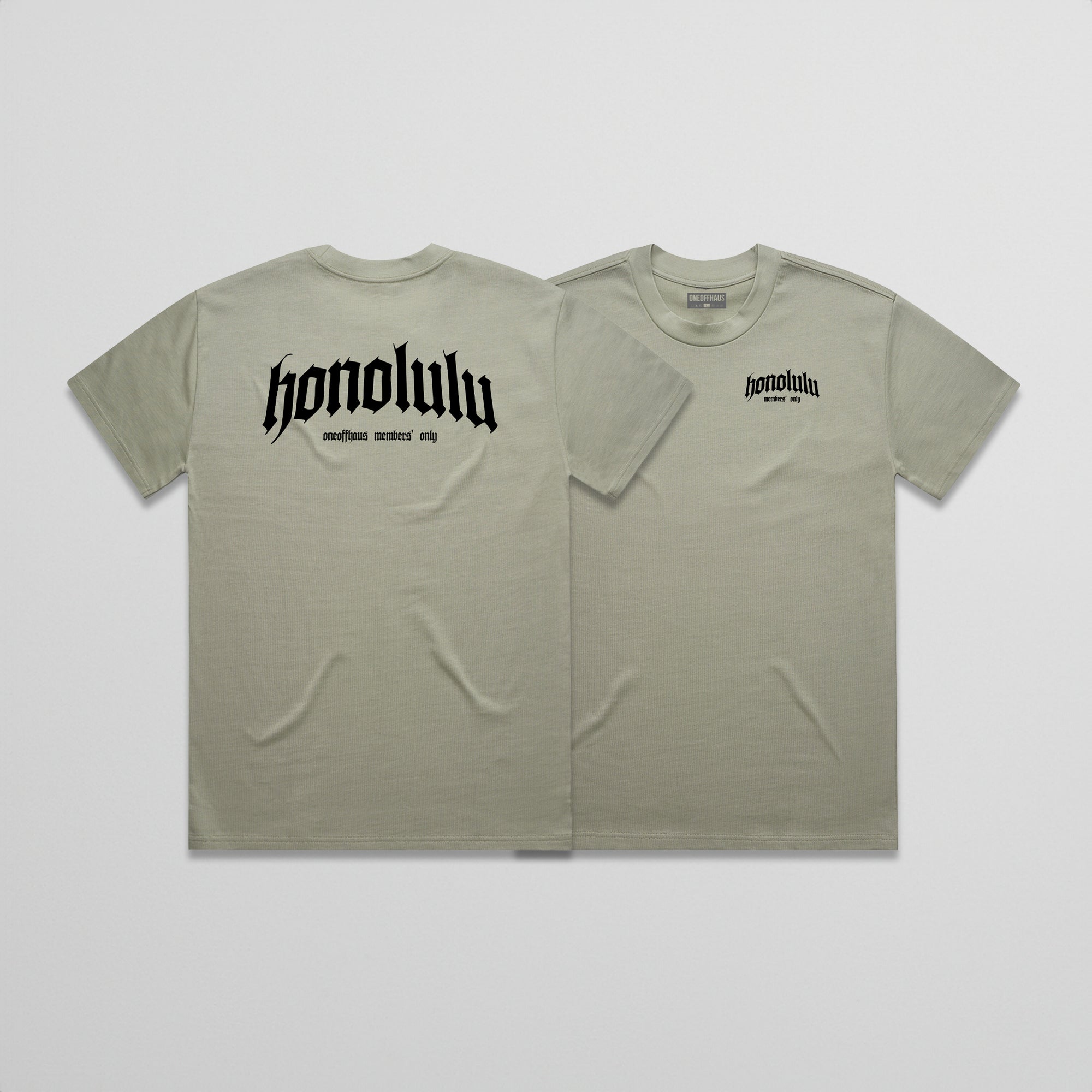 TEESHNL.BLKLTTR // TEEBLKLTTR // TEE