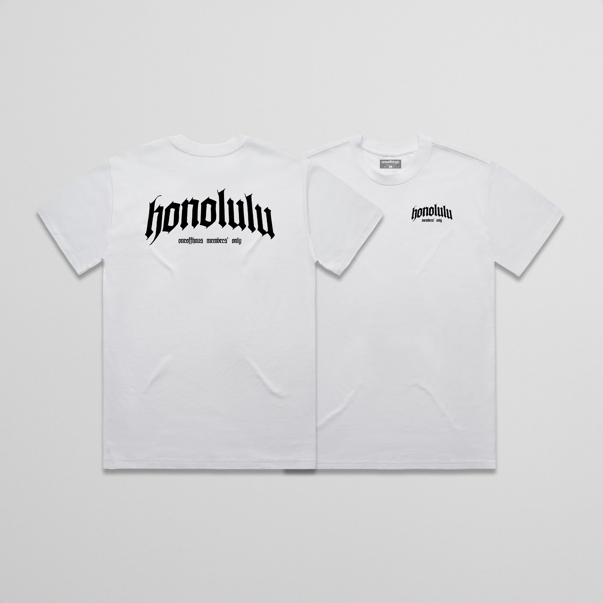 TEESHNL.BLKLTTR // TEEBLKLTTR // TEE