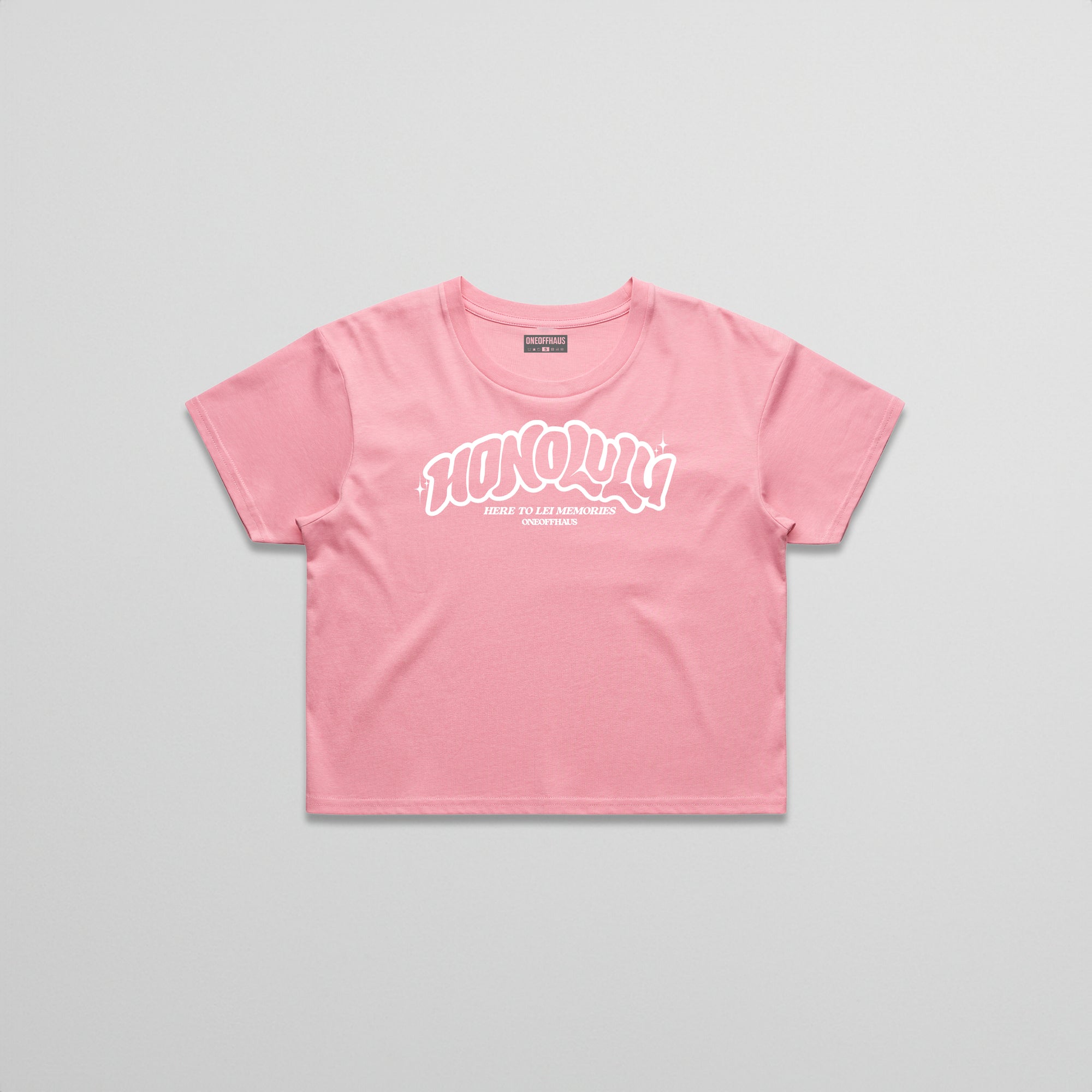 TEESWO.HNL.MEMORIES // CROP TEEMEMORIES // CROP TEE