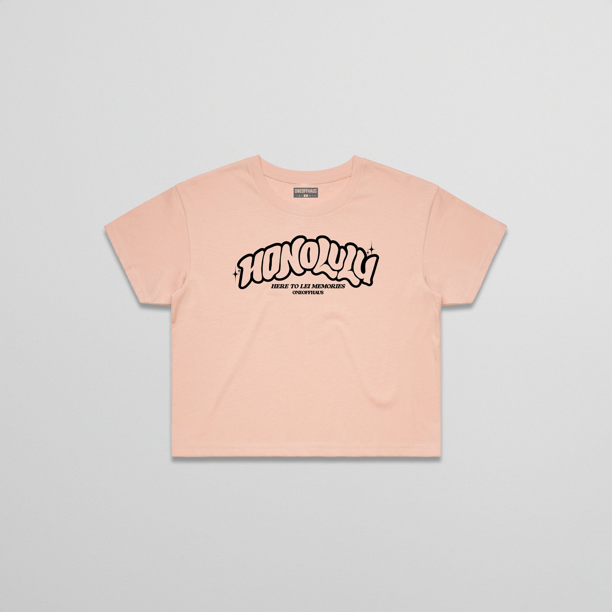TEESWO.HNL.MEMORIES // CROP TEEMEMORIES // CROP TEE