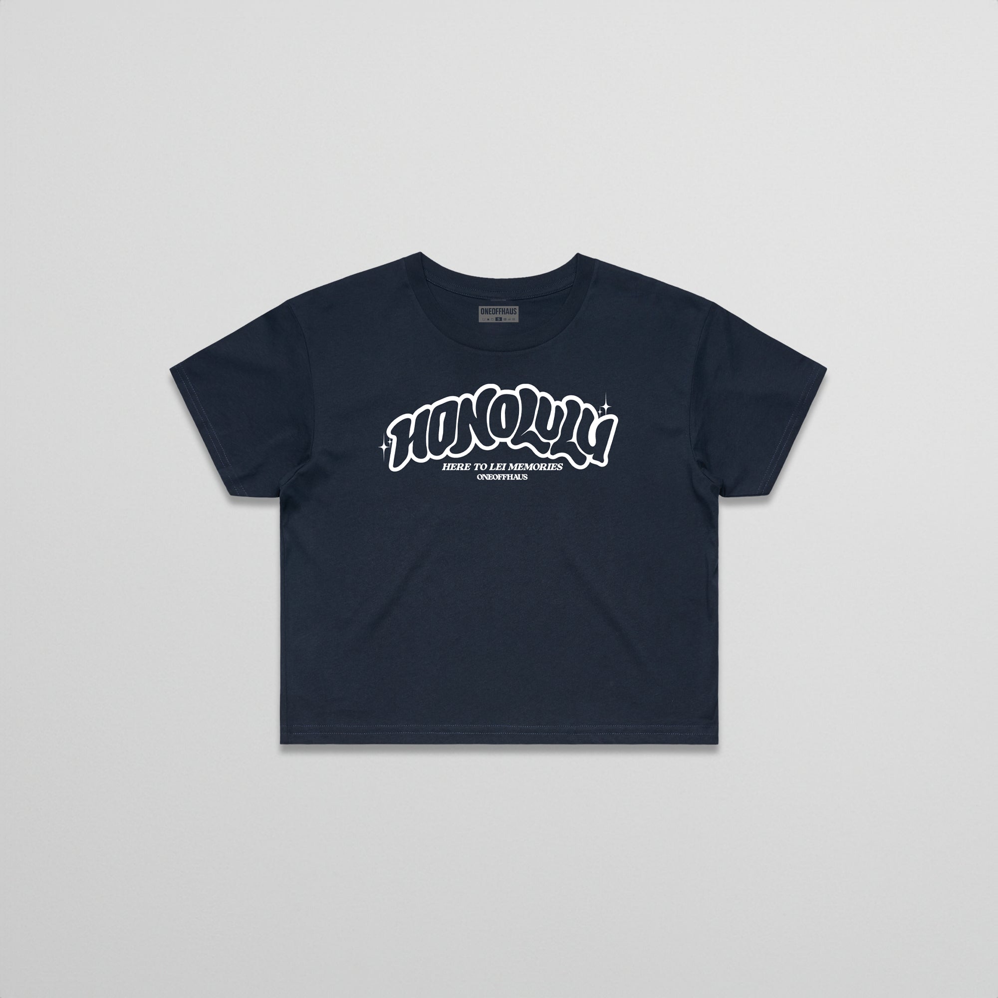 TEESWO.HNL.MEMORIES // CROP TEEMEMORIES // CROP TEE