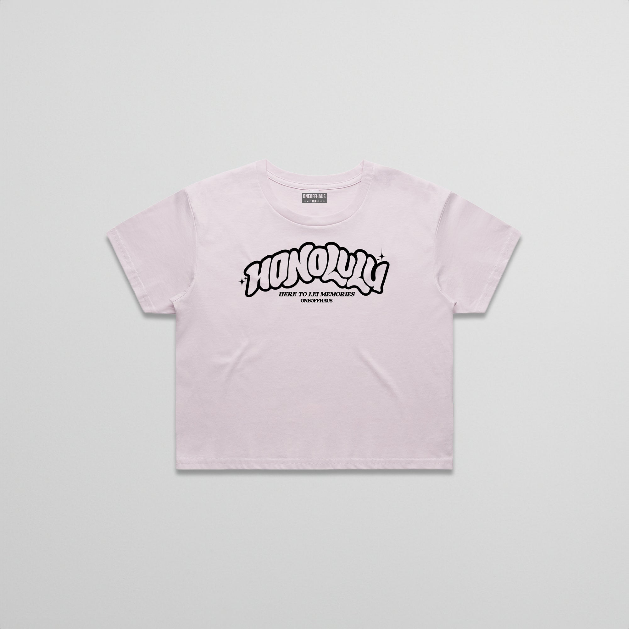 TEESWO.HNL.MEMORIES // CROP TEEMEMORIES // CROP TEE
