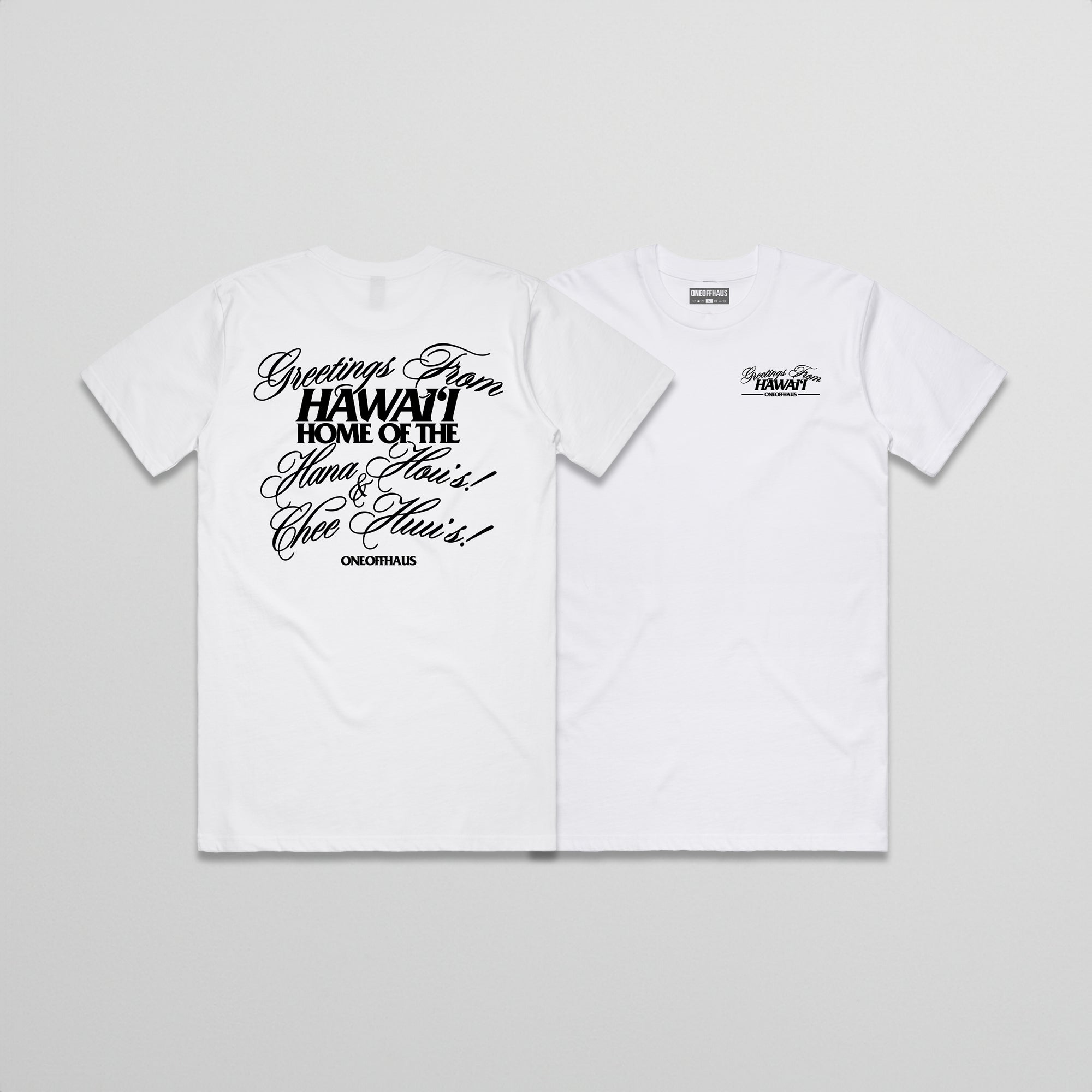 GREETINGS II // T2S // White