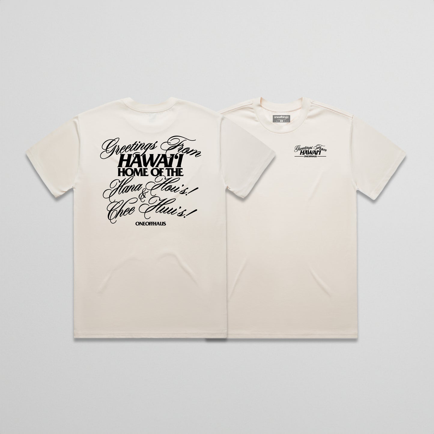 GREETINGS II // OVRSZE TEE