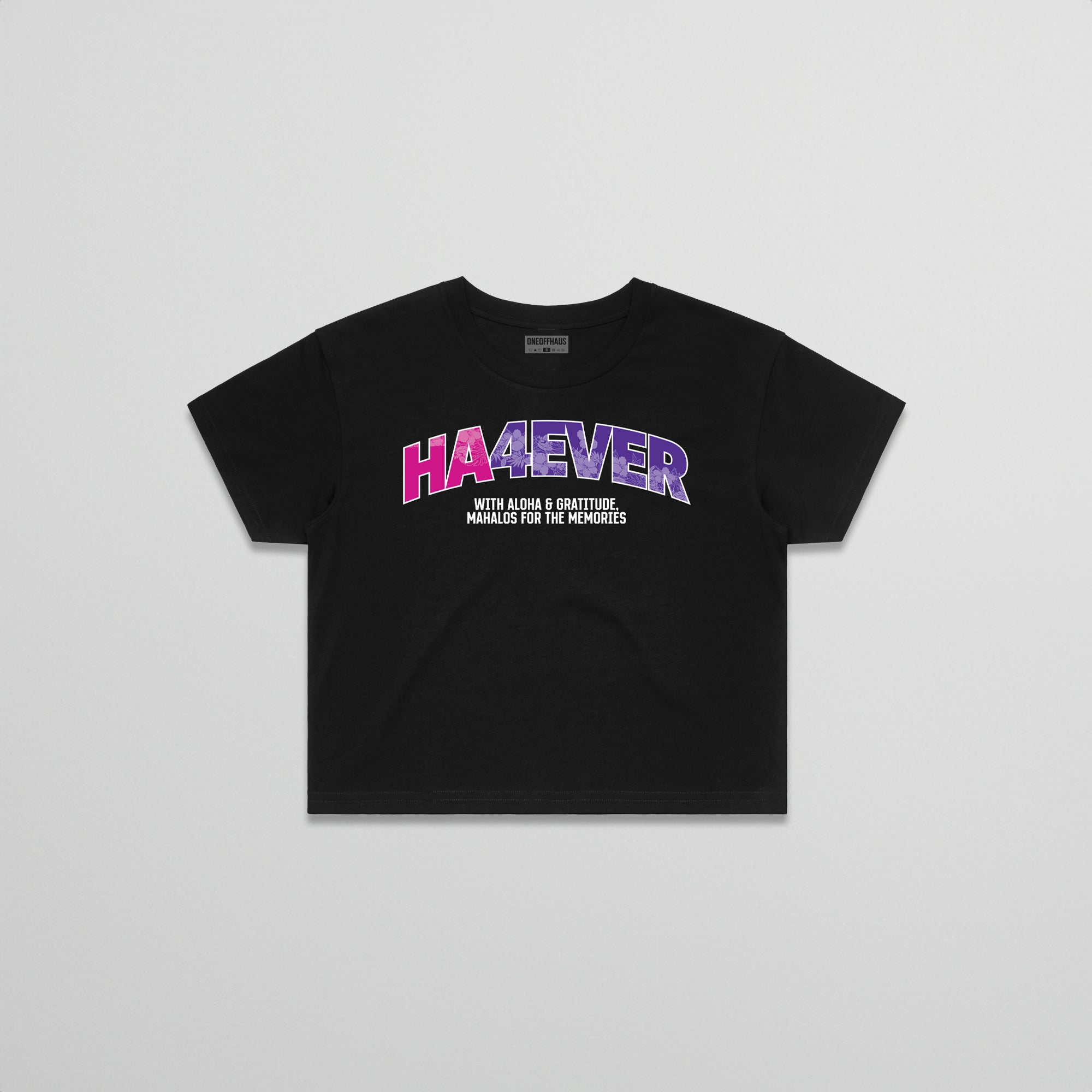 HA4EVER // CROP TEE