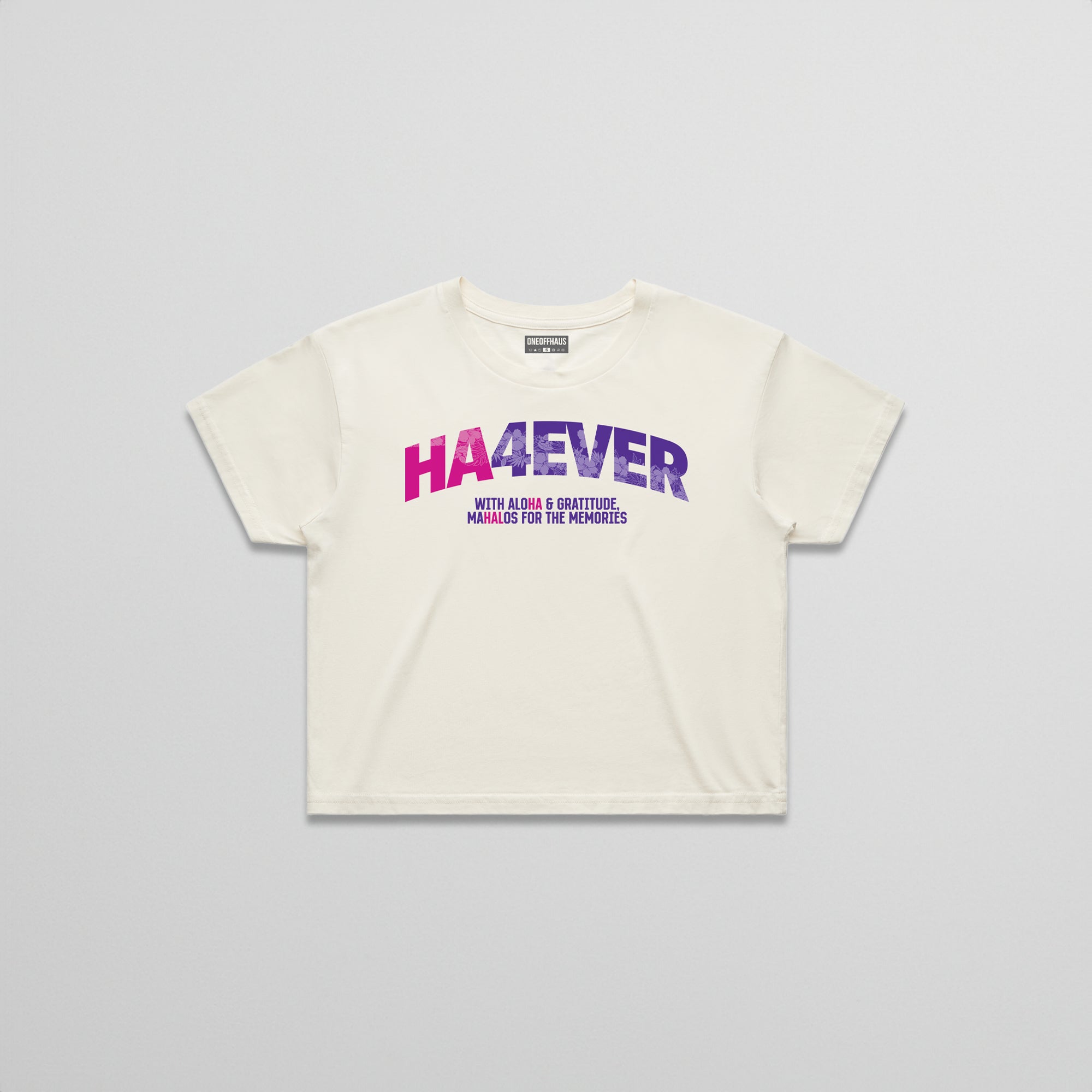 HA4EVER // CROP TEE
