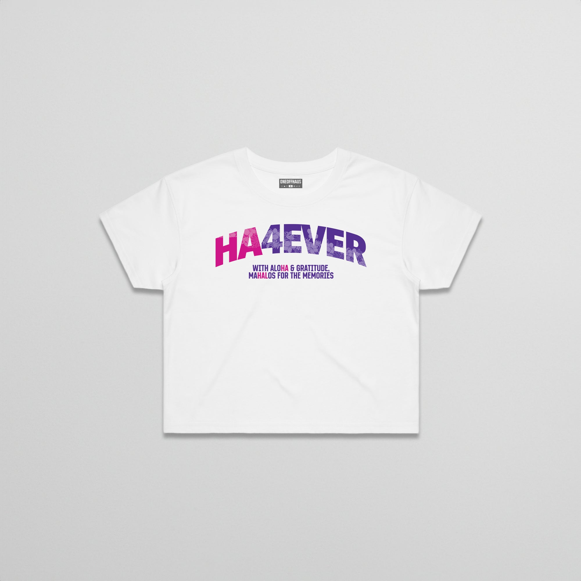 HA4EVER // CROP TEE