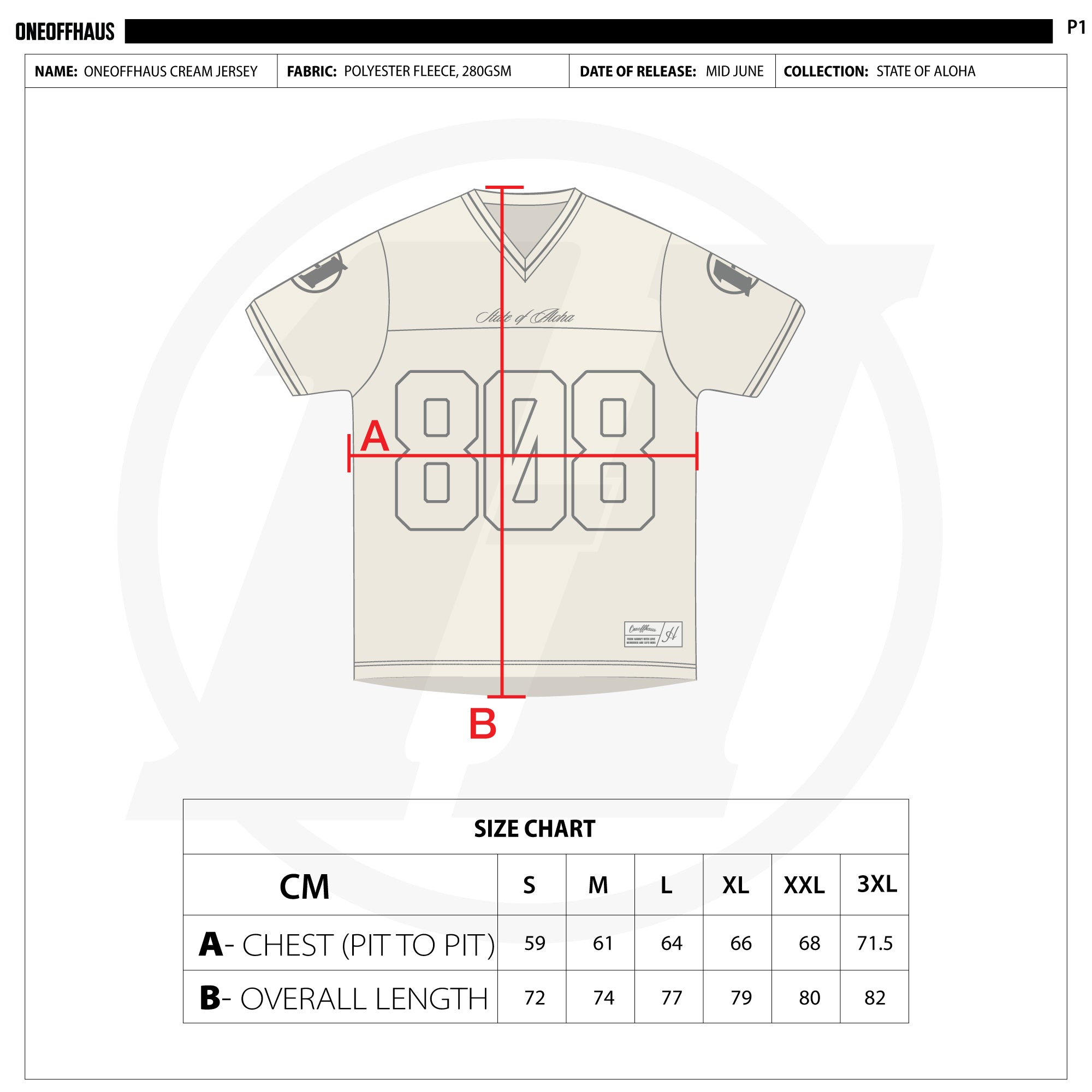 OFFICIAL CREAM HAUS JERSEY